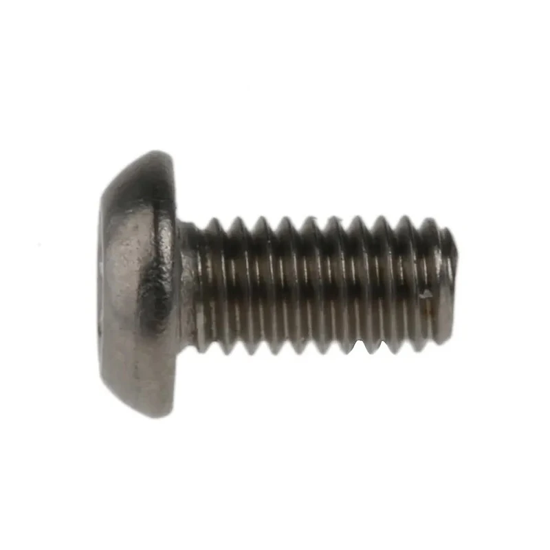 RS PRO Stainless Steel Tamper Proof Security Screw M3 x 6 mm Plain Button Head Pin Hex Recess 621-2631