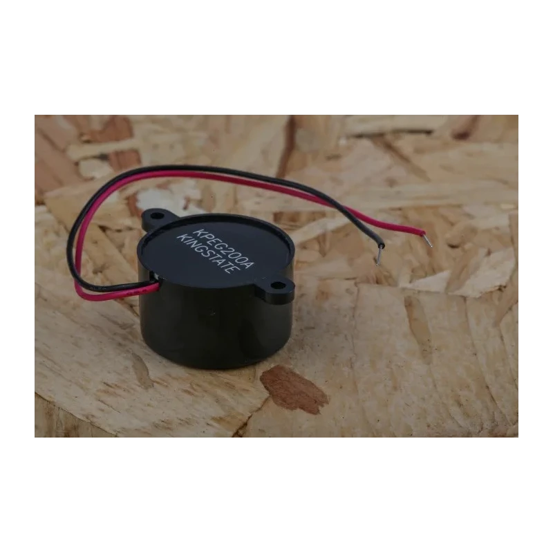 RS Pro 73 dB Panel Mount Continuous Internal 14.5 mm Piezo Buzzer Component 3 V DC Min 20 V DC Max 6221499P