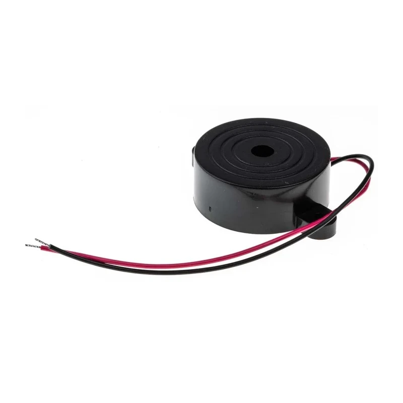 NEUTRAL RS PRO 88 dB Panel Mount Fast Pulse Internal 16 mm Piezo Buzzer Component 60 mm 5 V dc Min 20V dc Max 622-1506