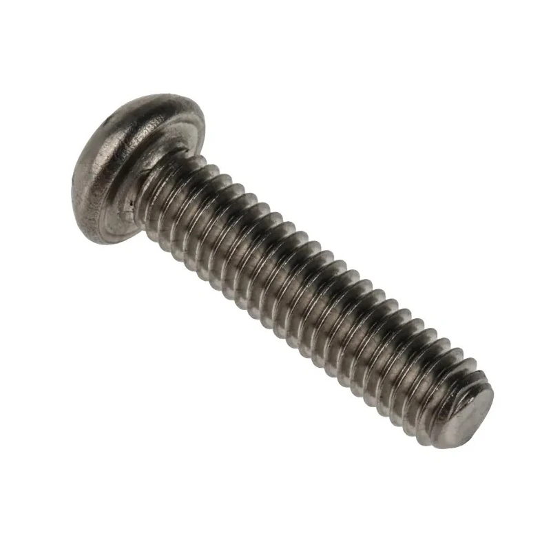 RS PRO Plain Stainless Steel Button Tamper Proof Security Screw M6 x 25 mm 621-2732