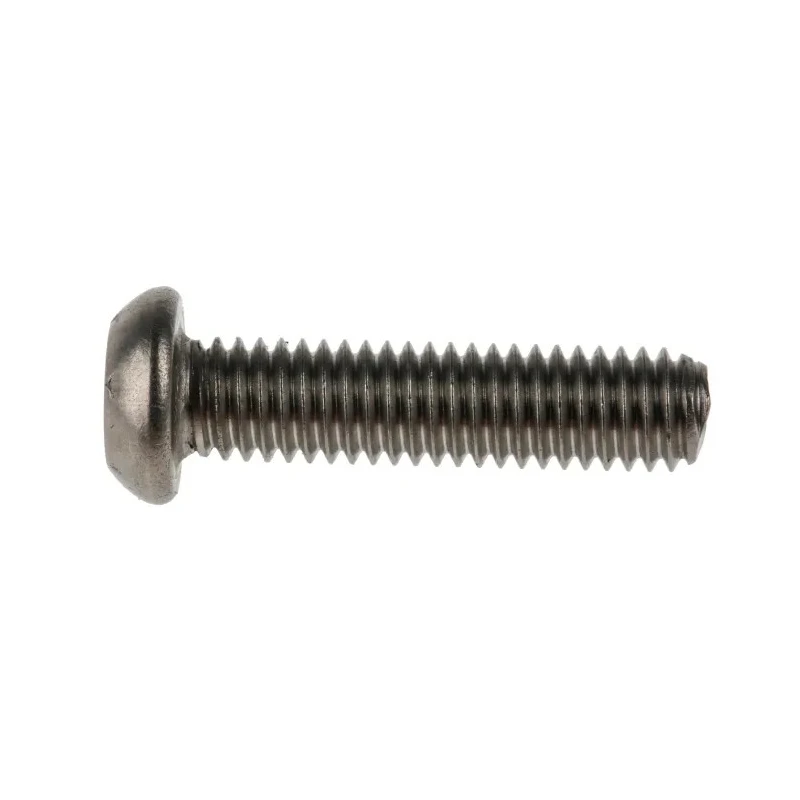 RS PRO Plain Stainless Steel Button Tamper Proof Security Screw M6 x 25 mm 621-2732