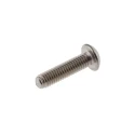 RS PRO Plain Stainless Steel Button Tamper Proof Security Screw M3 x 12 mm 621-2748