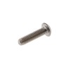 RS PRO Plain Stainless Steel Button Tamper Proof Security Screw M3 x 12 mm 621-2748