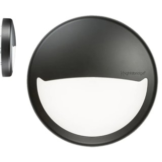 Knightsbridge LED Holder for Use With LED Bulkhead Lights, Black Finish BT14EB