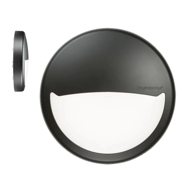 Knightsbridge LED Holder for Use With LED Bulkhead Lights, Black Finish BT14EB