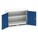 Bott 2 Door 1 Drawer Steel Floor Standing Cupboard 600 mm Height 800 mm Width 350 mm Depth 16929103.11