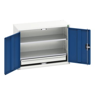 Bott 2 Door 1 Drawer Steel Floor Standing Cupboard 600 mm Height 800 mm Width 350 mm Depth 16929103.11