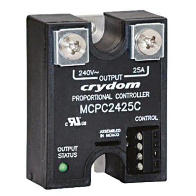 Crydom Solid State Relay, 50 A Load, Panel Mount, 530 V ac Load Voltage, 32V dc Control MCPC4850D