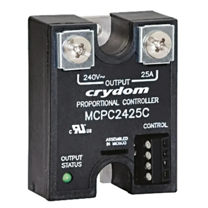 Crydom Solid State Relay, 50 A Load, Panel Mount, 530 V ac Load Voltage, 32V dc Control MCPC4850D