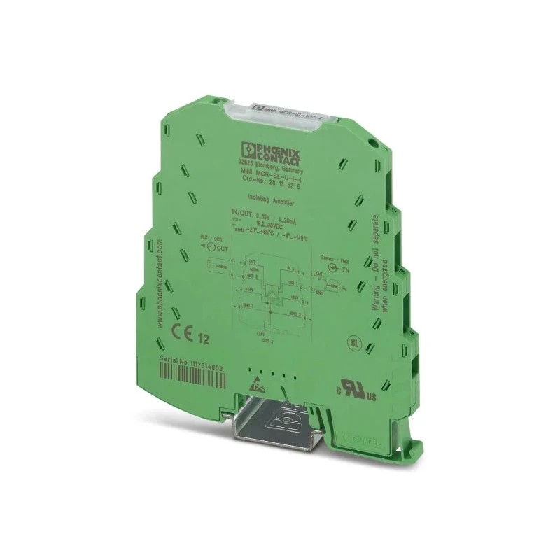 Phoenix Contact 3RS70 Series Signal Conditioner, Voltage Input 0-10V, Current Output 4-20mA, 24V Supply, ATEX 2813525