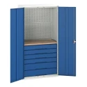Bott 2 Door 6 Drawer Sheet Steel Floor Standing Cupboard 2m Height 1.05m Width 550mm Depth 16926573.11