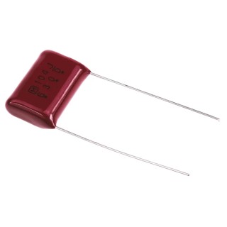 Panasonic ECQE(F) Film Capacitor 100 nF 630V AC 630V DC Through Hole 2 Pin ECQE6104JF