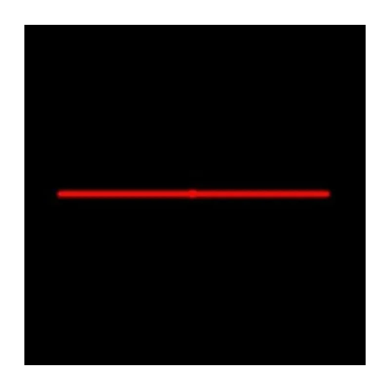 Global Laser 30° Fan Angle Line Shape Moulded Multi Rod Laser Lens, Exit Aperture 5 mm 1125-376-000