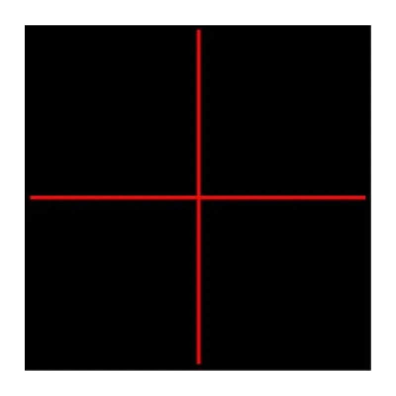 Global Laser 100° Fan Angle Cross Shape Moulded Multi Rod Laser Lens Exit Aperture 5 mm 1125-377-000