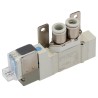 SMC Pneumatic Control Valve Solenoid Rc SY3000 Series 5/2 Ports 24V DC 225.7 NL/min Flow