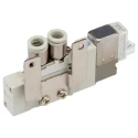 SMC Pneumatic Control Valve Solenoid Rc SY3000 Series 5/2 Ports 24V DC 225.7 NL/min Flow 