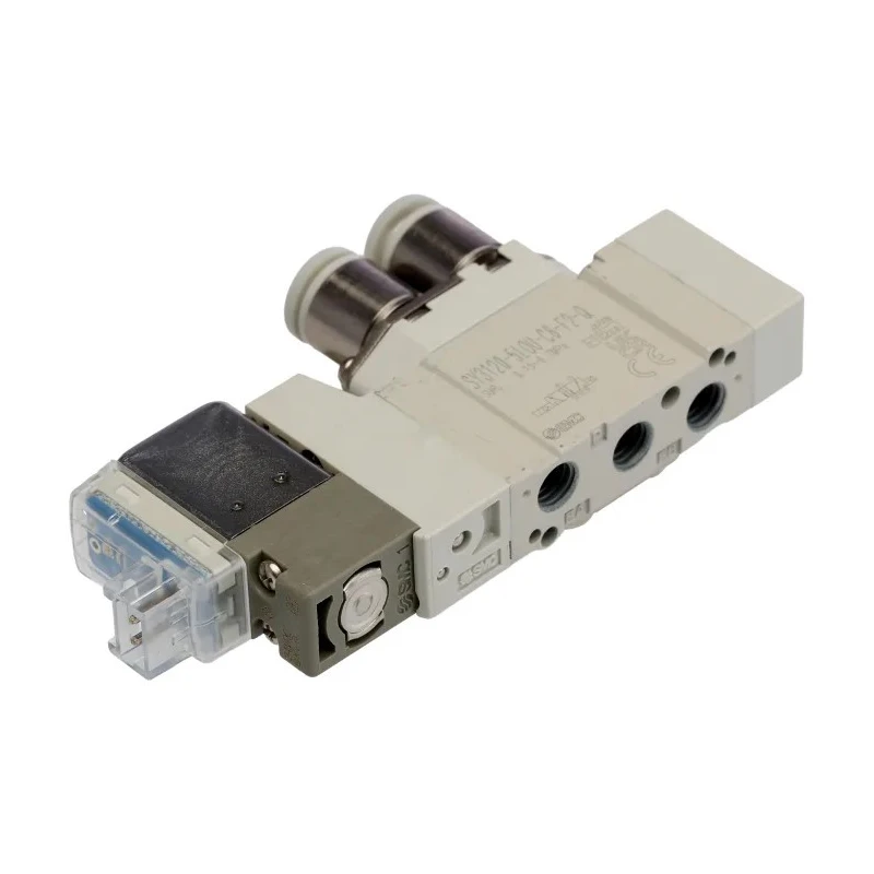 SMC Pneumatic Control Valve Solenoid Rc SY3000 Series 5/2 Ports 24V DC 225.7 NL/min Flow 