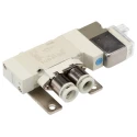 SMC Pneumatic Control Valve Solenoid Rc SY3000 Series 5/2 Ports 24V DC 225.7 NL/min Flow 