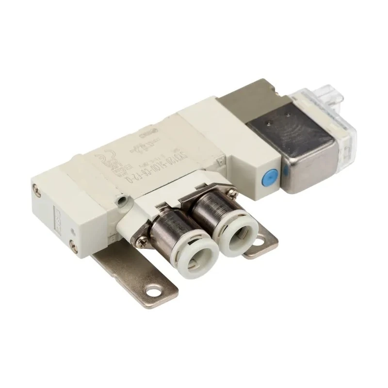 SMC Pneumatic Control Valve Solenoid Rc SY3000 Series 5/2 Ports 24V DC 225.7 NL/min Flow 