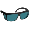Global Laser Safety Glasses with Green Lens and Black Over Spectacle Frame 1990-13-000