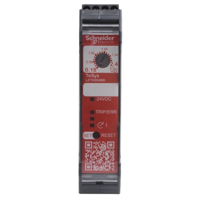 Schneider Electric TeSys H Advanced Motor Starter, Direct on Line, 3 Phase, 1.1 kW, 500V AC, IP20 LZ7H2X4BD