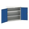 Bott Heavy Duty 2 Door Steel Lockable Floor Standing Cupboard 1.05 m Width x 1 m Height x 550 mm Depth 16926259.11