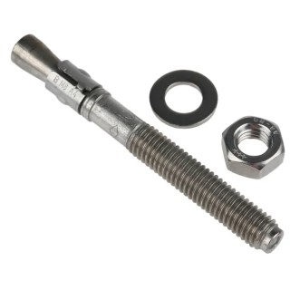 RS PRO Stainless Steel Captive Stud Through Bolt Anchor M8 x 75 mm 8 mm 622-1944