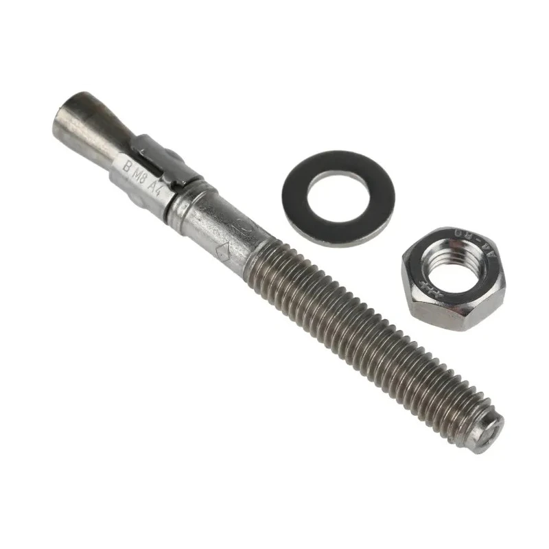 RS PRO Stainless Steel Captive Stud Through Bolt Anchor M8 x 75 mm 8 mm 622-1944