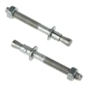 RS PRO Stainless Steel Captive Stud Through Bolt Anchor M8 x 75 mm 8 mm 622-1944