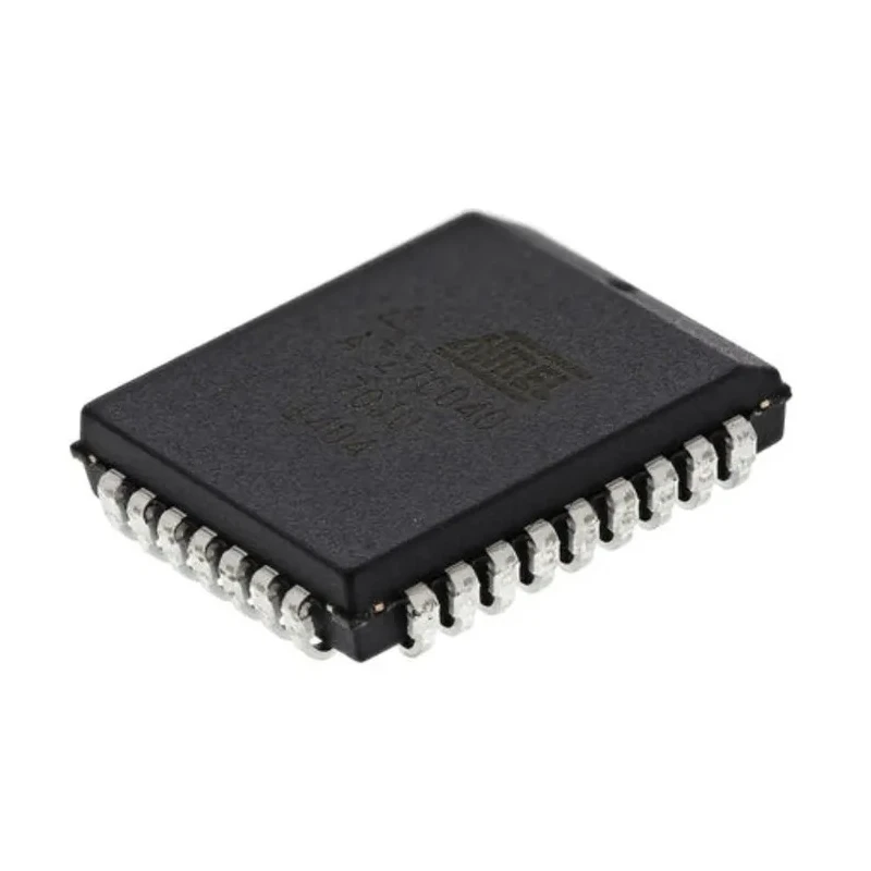 Microchip 4 MB EPROM 32-Pin PLCC Memory Chip OTP 70ns Access Time Through Hole AT27C040-70JU