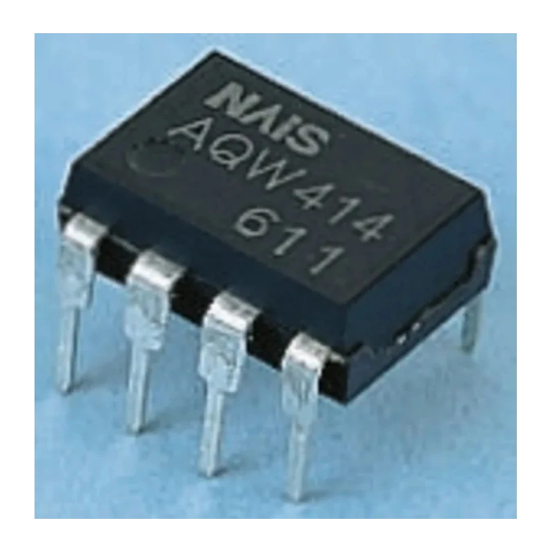 Panasonic AQW Series Solid State Relay, 0.1A Load Current, 400V Load Voltage, 1.5V Control Voltage, PCB Mount DIP-8 AQW414