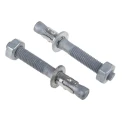 RS PRO Stainless Steel Masonry Fixing Captive Stud Through Bolt Anchor M10 x 125 mm 10 mm 622-1972