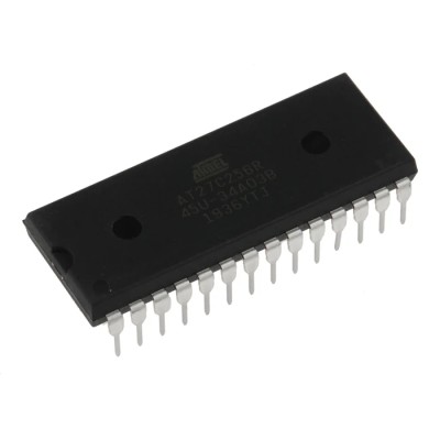Microchip 256 kB EPROM 28-Pin PDIP Memory Chip AT27C256R-45PU