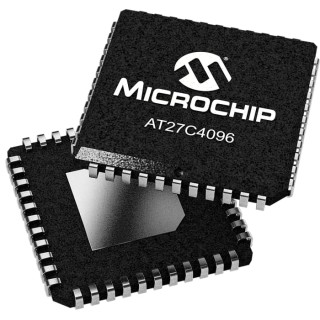 Microchip 4 MB EPROM 44-Pin PLCC One Time Programmable Memory AT27C4096-90JU