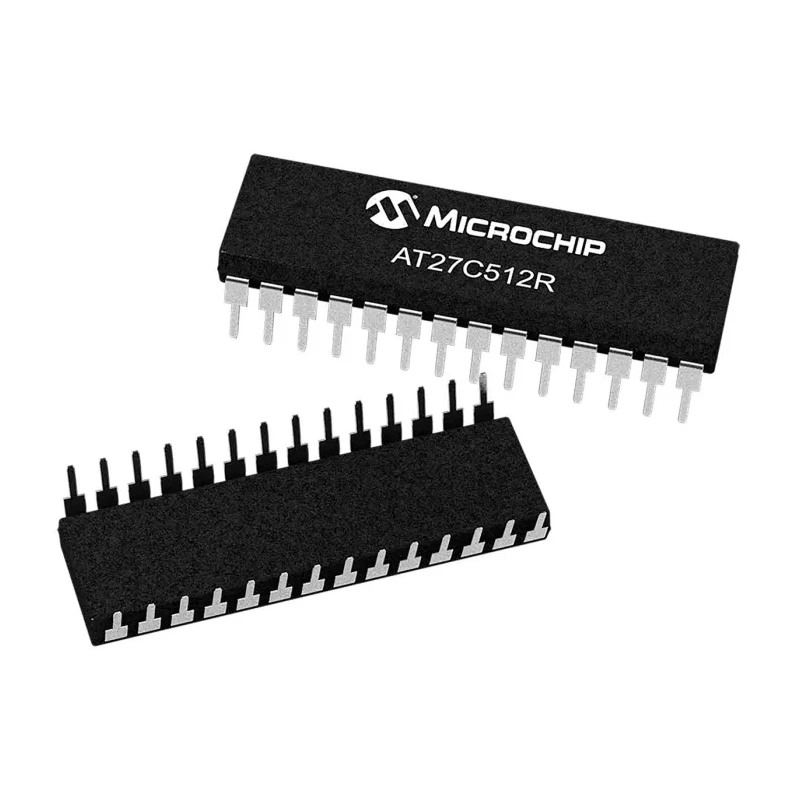 Microchip 512 kB OTP EPROM Memory Chip 28-Pin PDIP AT27C512R-45PU