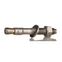 RS PRO Stainless Steel Captive Stud Through Bolt Anchor M12 x 105 mm Black Zinc Plated 622-1988