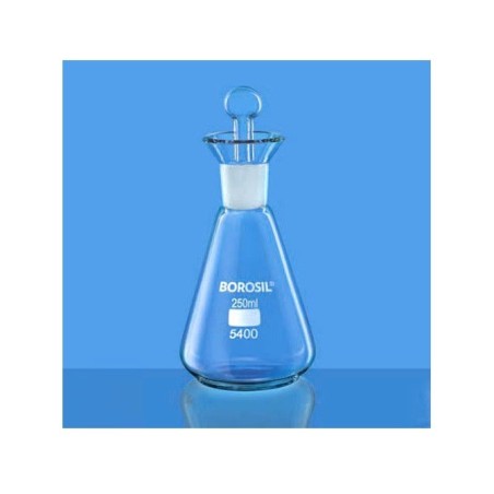 borosil-iodine-flask-with-i-c-glass-stopper-250-ml-5400021-41159