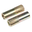 RS PRO Steel Drop In Anchor M8 x 30 mm 10 mm Zinc Plated Passivated 622-2111