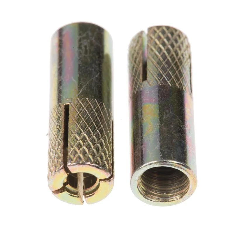 RS PRO Steel Drop In Anchor M8 x 30 mm 10 mm Zinc Plated Passivated 622-2111