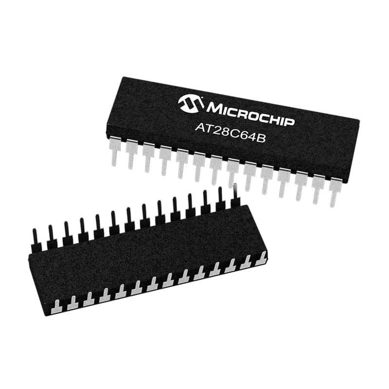Microchip 64 kB Parallel EEPROM 150 ns 5 MHz 28-Pin PDIP Through Hole AT28C64B-15PU