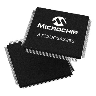 Microchip 32 bit AVR32 AT32UC3A3 Microcontroller 84 MHz 256kB FLASH 144-Pin LQFP AT32UC3A3256-ALUT