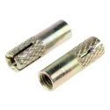 RS PRO Steel Drop In Anchor M6 x 25 mm Drill Diameter 8 mm Passivated Zinc Plated 622-2127