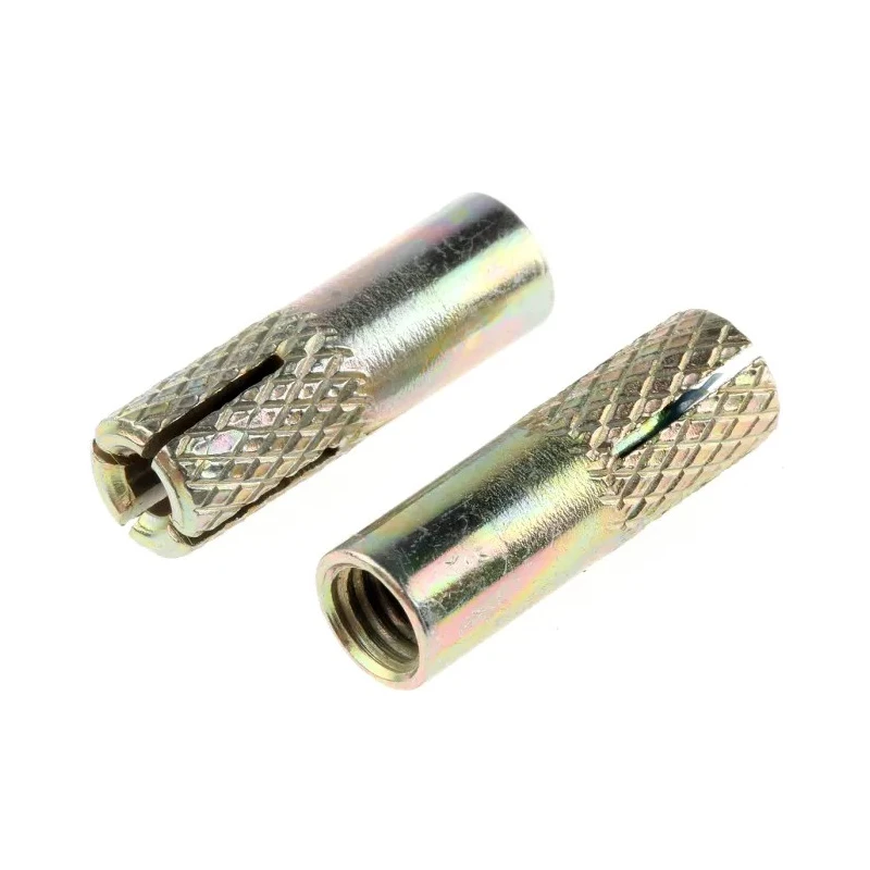 RS PRO Steel Drop In Anchor M6 x 25 mm Drill Diameter 8 mm Passivated Zinc Plated 622-2127
