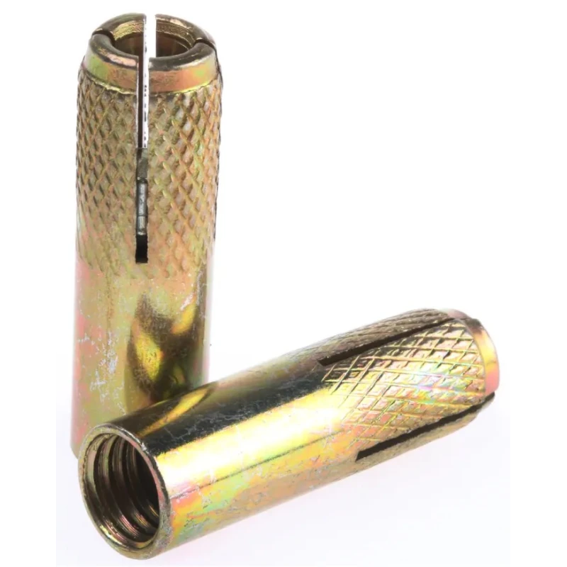 RS PRO Steel Drop In Anchor M10 x 40 mm 12 mm Passivated Zinc Plated 622-2133