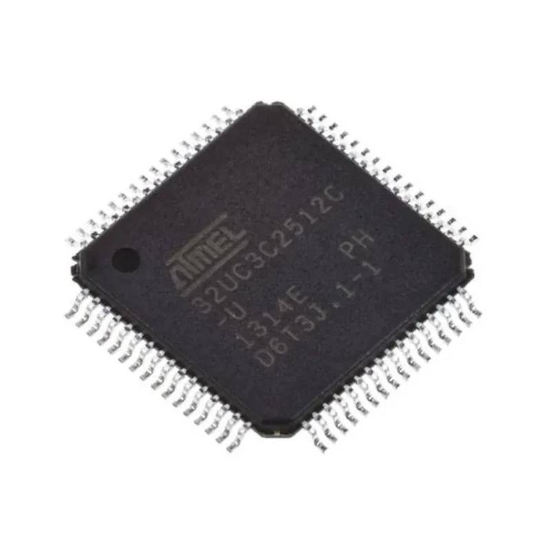 Microchip 32 bit AVR32UC Microcontroller, 512kB FLASH, 64-Pin TQFP, 66 MHz AT32UC3C2512C-A2UT