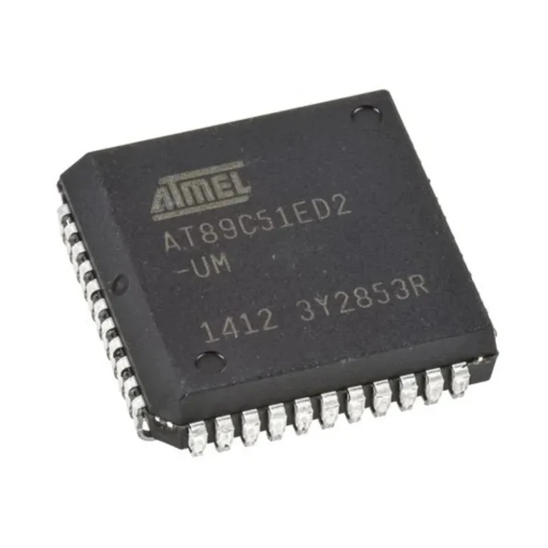 Microchip 8-bit 8051 AT89 Microcontroller 60 MHz 64kB FLASH 44-Pin PLCC AT89C51ED2-SLSUM