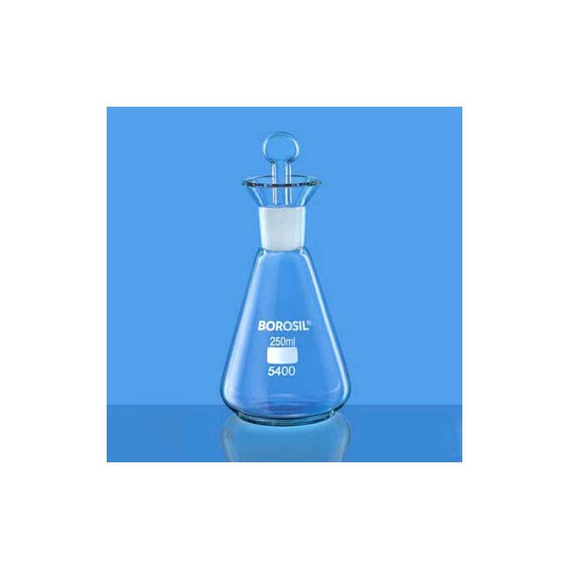 borosil-iodine-flask-with-i-c-glass-stopper-100-ml-5400016-41157-1