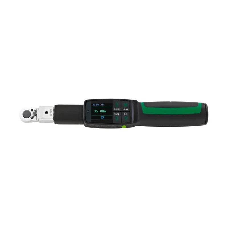 STAHLWILLE Digital Torque Wrench 4 To 40 Nm, 1/4 in Square Drive, Steel, 295mm Overall Length, Model 714R 96501004
