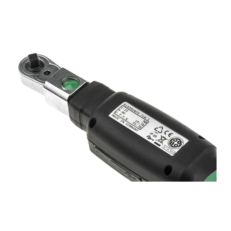 STAHLWILLE Digital Torque Wrench 1 to 10 Nm, 1/4 in Square Drive, 269mm Length 96501001