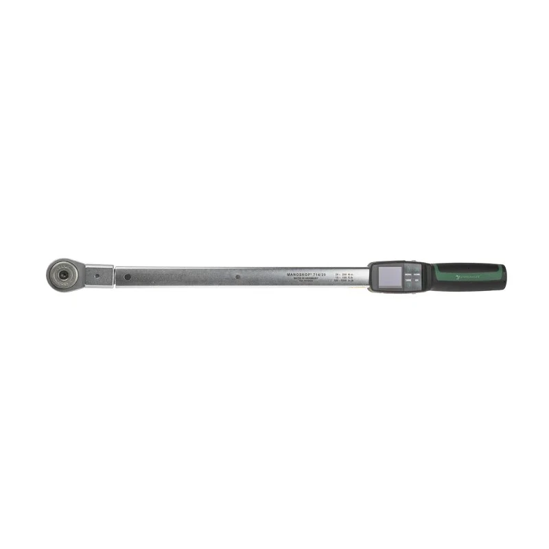 STAHLWILLE Digital Torque Wrench 20 To 200 Nm, 1/2 in Square Drive, 594mm Length Model 714R 96501020
